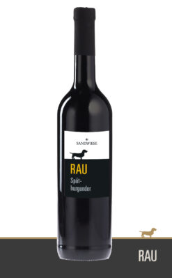 Sandwiese Wein RAU Spätburgunder, trocken Rotwein