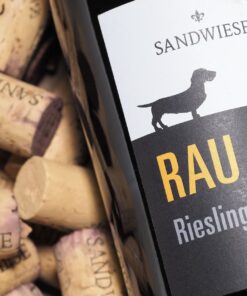 RAU Riesling, trocken Ruppertsberger Reiterpfad Deutscher Wein Dackelwein Sandwiese Weingut