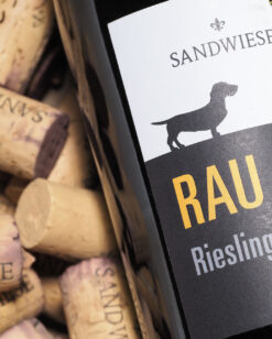 RAU Riesling, trocken Ruppertsberger Reiterpfad Deutscher Wein Dackelwein Sandwiese Weingut